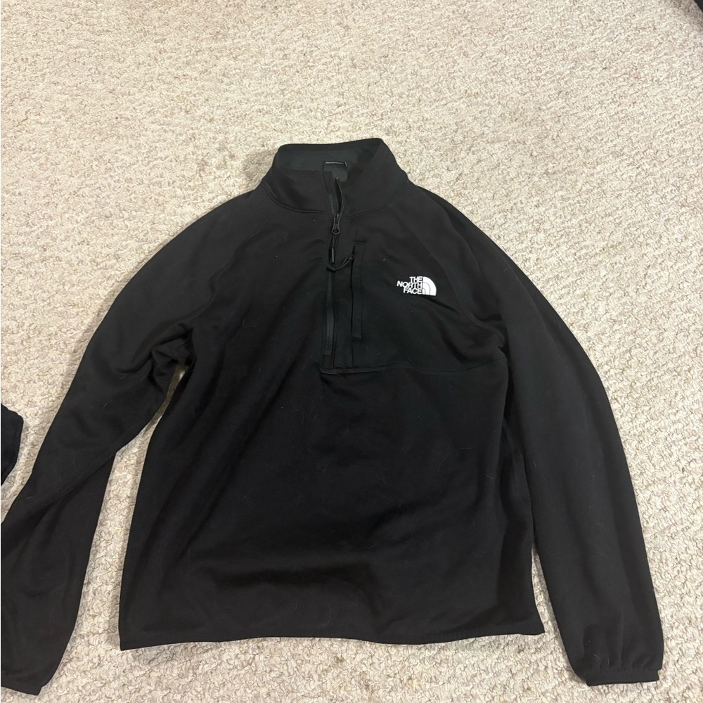 The North Face Black Quarter-Zip Fleece